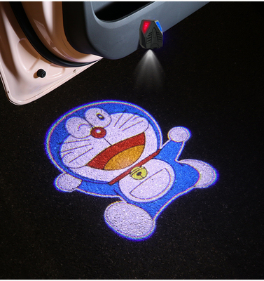12V Universal Cute Fashion Auto Inductive Dynamic Welcoming Light Bulb Lamp for Car