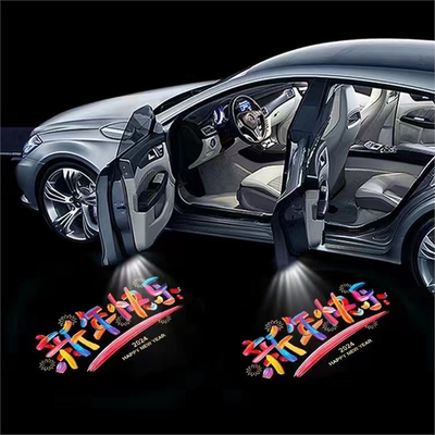 Customize Logo Welcome Light Universal Car Fitment Accessory for Static Personalized