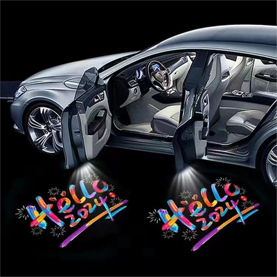 Customize Logo Welcome Light Universal Car Fitment Accessory for Static Personalized