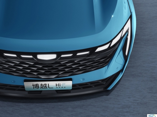 Discover the Gas-Electric Hybrid Boyue L Compact Car by Geely with Dark Interior Color