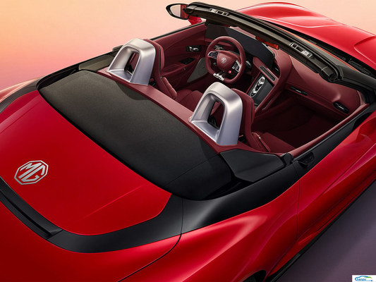 2024 MG Cyberster Convertible Sports Car Electric Ride-On EV Car with Front 6 Rear 6 Radar