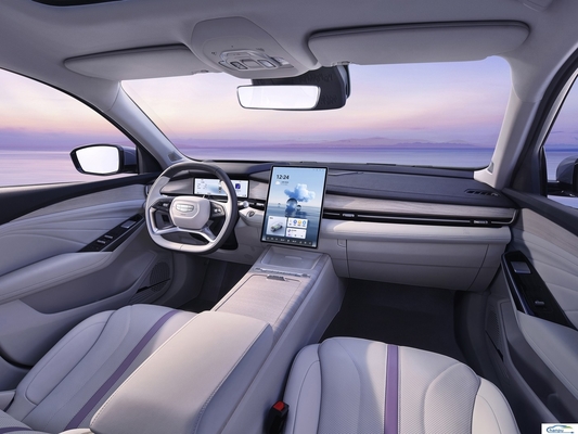 Manual Driver's Seat Adjustment Gas-Electric Hybrid Xingrui L Commercial Car For Geely