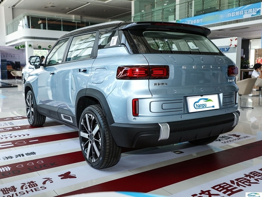 Fuel Mini SUV Gauge Emissions System ICON Gasoline Car With Integral Body For Geely