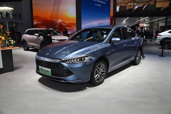 Spacious 5-Seater Compact Sedan BYD Qin Plus Dm-2024 Dm-I Honor Version 120Km PHEV Car